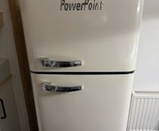 retro style fridge