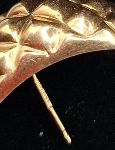 9ct yellow gold earrings
