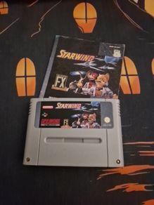 Starwing Snes Super Nintendo Arcade Retro Games Original