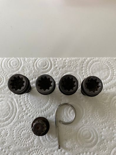 Locking Wheels Nuts Vw / Audi / Seat