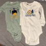 Two wild baby vests 2-6 months Image 2