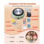 Mini Pottery Wheel, 158 mm Turntable, Forward and Reverse Rotation, Adjustable Speed, Electric Clay Wheel for Kids and Beginners Image 4