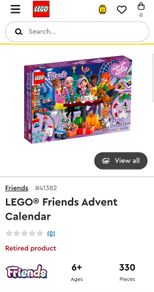 LEGO Friends Advent Calendar 41382