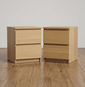 Pair bedside tables