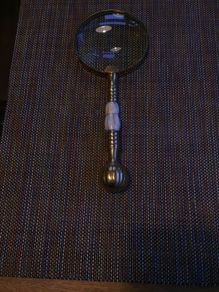 Vintage Victorian style magnifing  glass