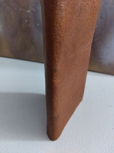 Freepost  Unusual Vintage Devon Leathercrafts Goatskin Wallet / Purse