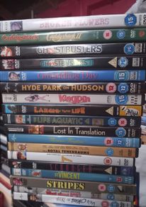 Bill Murray 18 Movie Dvd Collection Bundle Classic Comedy Ghostbusters Caddyshack Scrooged Rushmore Etc Wes Anderson