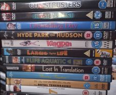 Bill Murray 18 Movie Dvd Collection Bundle Classic Comedy Ghostbusters Caddyshack Scrooged Rushmore Etc Wes Anderson