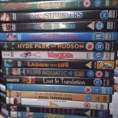 Bill Murray 18 Movie Dvd Collection Bundle Classic Comedy Ghostbusters Caddyshack Scrooged Rushmore Etc Wes Anderson