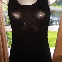 Black top She PolFashion size UK12 EU40 Postage included