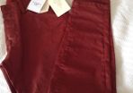 Zara Coated Red Skinny Jeans