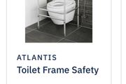 Disability toilet frame.
