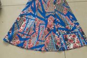 Designer iblues blue floral skirt size 8