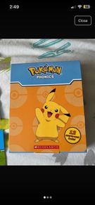 Pokemon phonics books