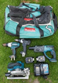 Makita 4 Piece 18v Power Tool Kit (everything works fine)