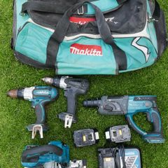 Makita 4 Piece 18v Power Tool Kit (everything works fine)