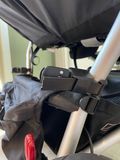 Mountain buggy duet with newborn carry cot and buggy board, complete set for 3 children