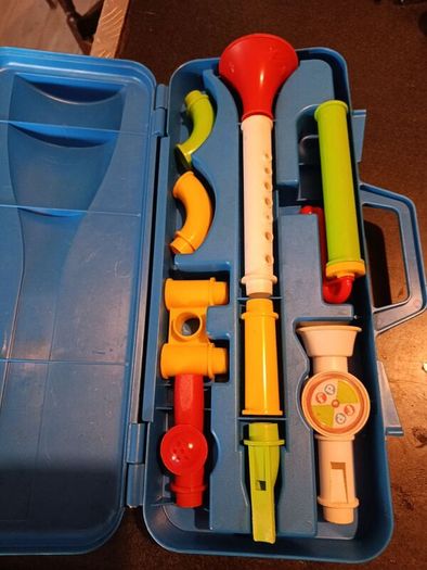 1984 Fischer Price crazy combo horn set