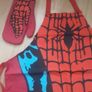 Marvel Comic Apron & Oven Glove  ..Final Price Drop Image 4