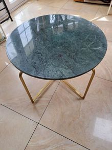 Solid Marble Coffee Table Green beautiful