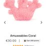 New JELLYCAT Amuseable Coral Image 3