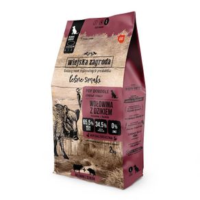 Country of Animals Forest Flavours Beef with Wild Boar dry dog food 2kg L (kibble 2cm)