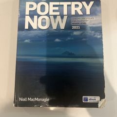 Leaving cert poetry now