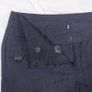 Awear Blue Vintage Wash Straight Leg Button Accent Low Waist Denim Trouser Pants 8UK/36EU Regular Image 2