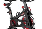 SUMMER SALE | Exercise Bike Indoor Cycling Bike for Home Gym Use with LCD Display, Ipad Holder & Comfortable Seat Cushion Bike Fitness for Home Training Cardio Workout