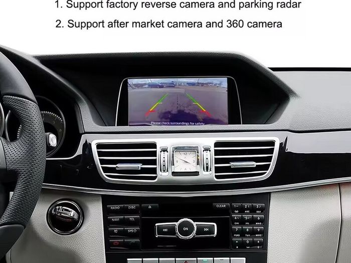 Bonroad Carplay Android Auto Interface For Mercedes Benz A B C M E Class GLA CLA GLK SLK CLS GL W204 W176 W246 NTG 4.5 Airplay