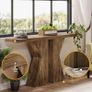 Wooden Console Table, 140 cm, Console Table Behind Sofa Table, Narrow Image 4