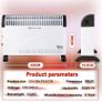 Convector Radiator Heater 2000W Room Heating with Adjustable Thermostat Image 2