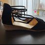 Black Wedge Sandals Image 4