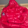 Superdry red puffa jacket Image 6