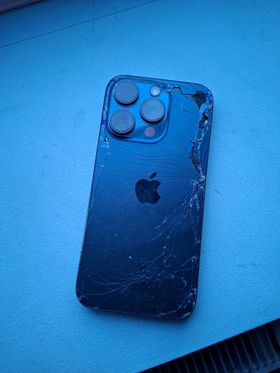 broken and completely locked iphone 15 pro
