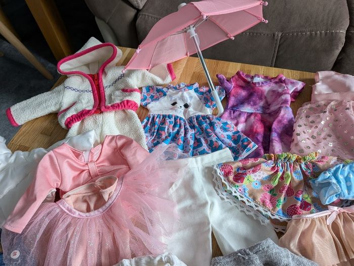 Our generation 2 dolls and clothes