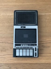 Vintage Tensai CRE-102 portable cassette recorder