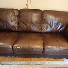 3 Seater Leather Sofa