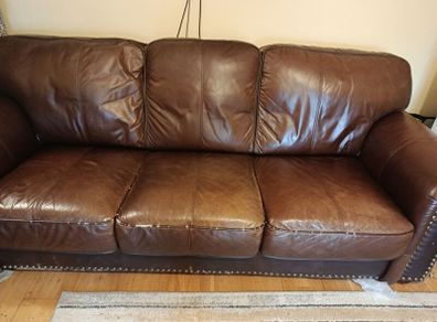 3 Seater Leather Sofa