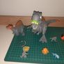 Dinosaur  Toy Bundle inc funko pop key chain Image 2