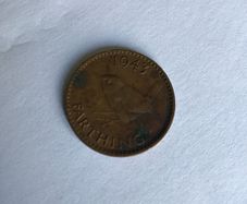 British Farthing 1943