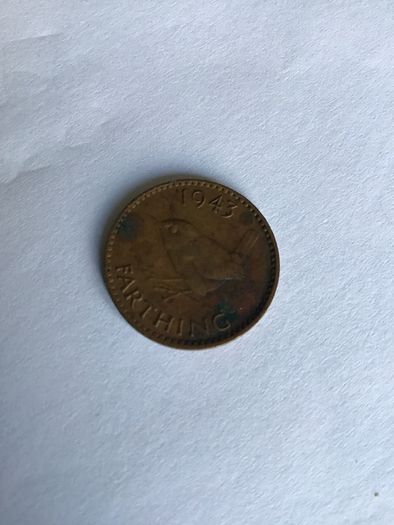 British Farthing 1943