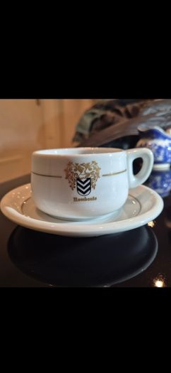 vintage rombouts coffee cup