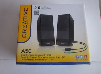 Creative A50 USB-powered 2.0 Desktop Speakers