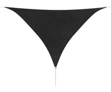 Sunshade Sail Oxford Fabric Triangular 5x5x5 m Anthracite