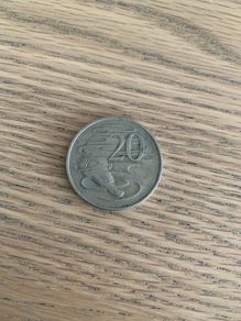 Coin Australia 1967 Queen Elizabeth II 20 Cents