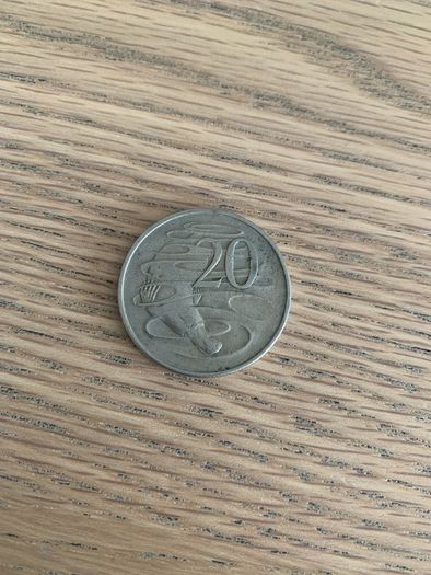 Coin Australia 1967 Queen Elizabeth II 20 Cents