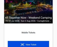 All Together Now ticket