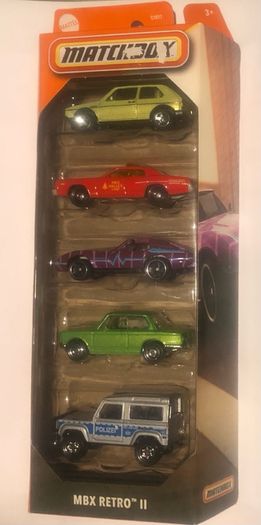 Matchbox 1-75 5 car pack set x 5