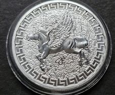 2023 1 Oz .999 Silver St Helena 1 Dollar Pegasus Queen Elizabeth Coin